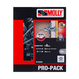 Molly PRO-PACK 50 chevilles métalliques Ø 4 x 46 mm avec vis M4