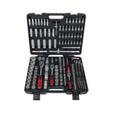 KS TOOL Coffret de douilles et accessoires 1/4" + 3/8''+ 1/2'' 195 pcs 917.0795