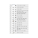 KS TOOL Coffret de douilles et accessoires 1/4" + 3/8''+ 1/2'' 195 pcs 917.0795