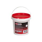KS TOOL Seau de graisse à pneu blanche 1kg 100.4025