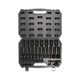 KS TOOL Coffret de douilles à chocs 1/2"" courtes et longues 40 pièces 515.0065