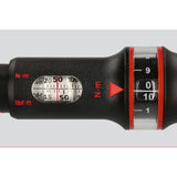 KS TOOL Clé dynamométrique ERGOTORQUE précision 1/4'' 15Nm 350mm 516.1422