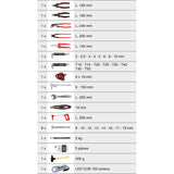 KS TOOL Coffret de maintenance 1/4" + 1/2" ULTIMATE 131 pièces 922.0731