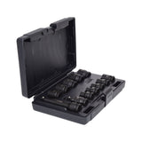 KS TOOL Coffret de douilles à chocs 6 pans 1/2'' 10 douilles 1 cardan 1 rallonge 12 pièces 515.0112