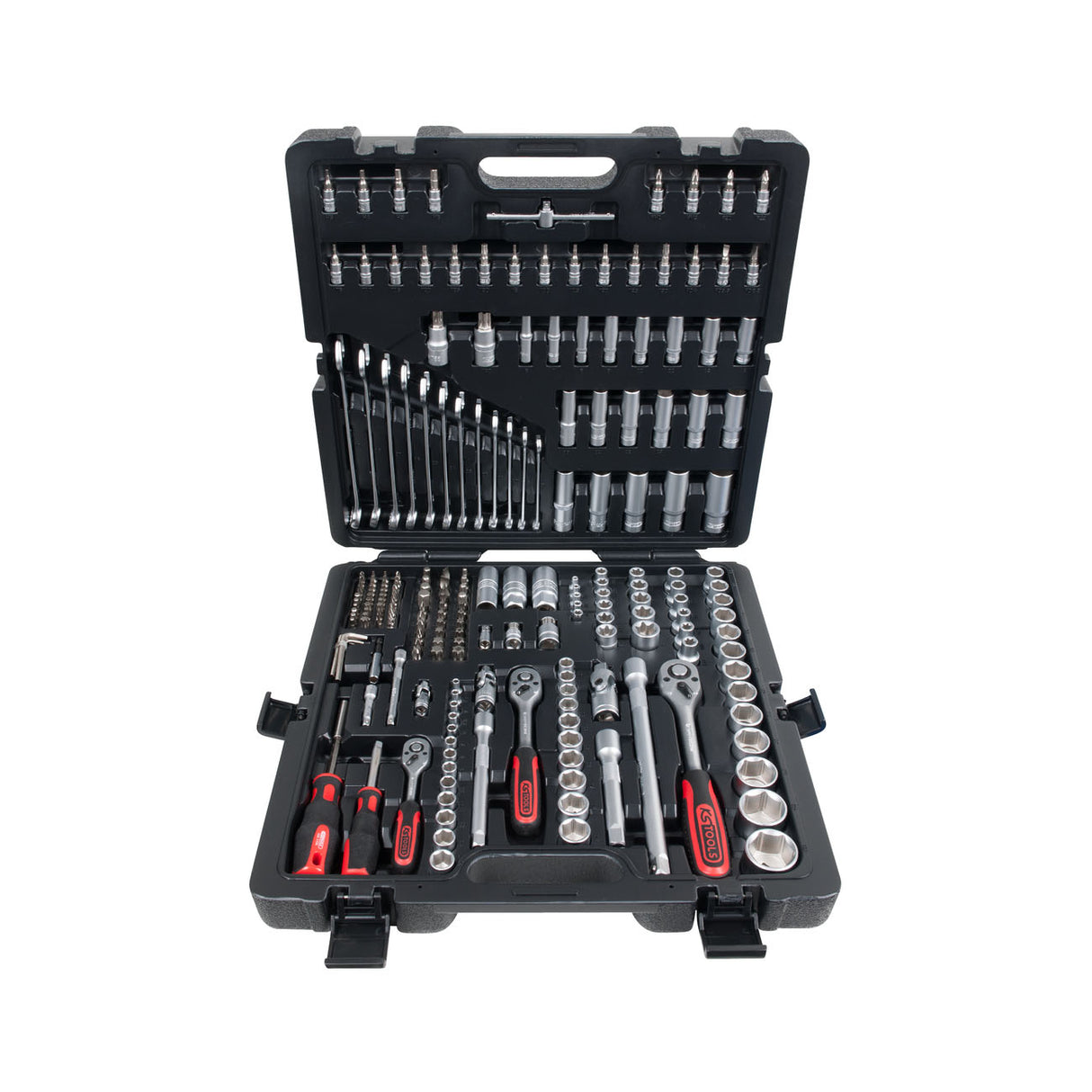 KS TOOL Jeu de douilles 1/4" + 3/8" + 1/2" 216 Unités 917.0216