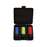 KS TOOL Coffret de douilles à chocs 3 pièces 515.1070