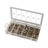 KS TOOL Assortiment d'inserts taraudés acier 150 pièces 970.0610
