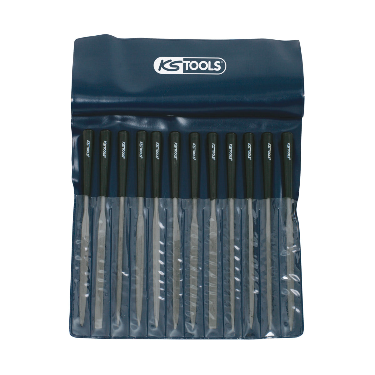 KS TOOLS Jeu de 12 limes à aiguilles L.145 mm 140.3050