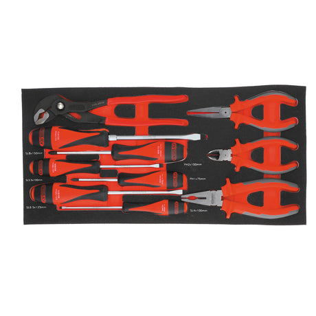 Coffre à outils ULTIMATE 3 tiroirs et plateau de 114 pièces - Mister PRO