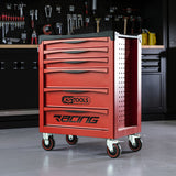 Servante d'atelier vide RACING, 5 tiroirs