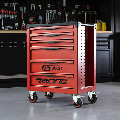 Servante d'atelier vide RACING, 5 tiroirs - Mister PRO