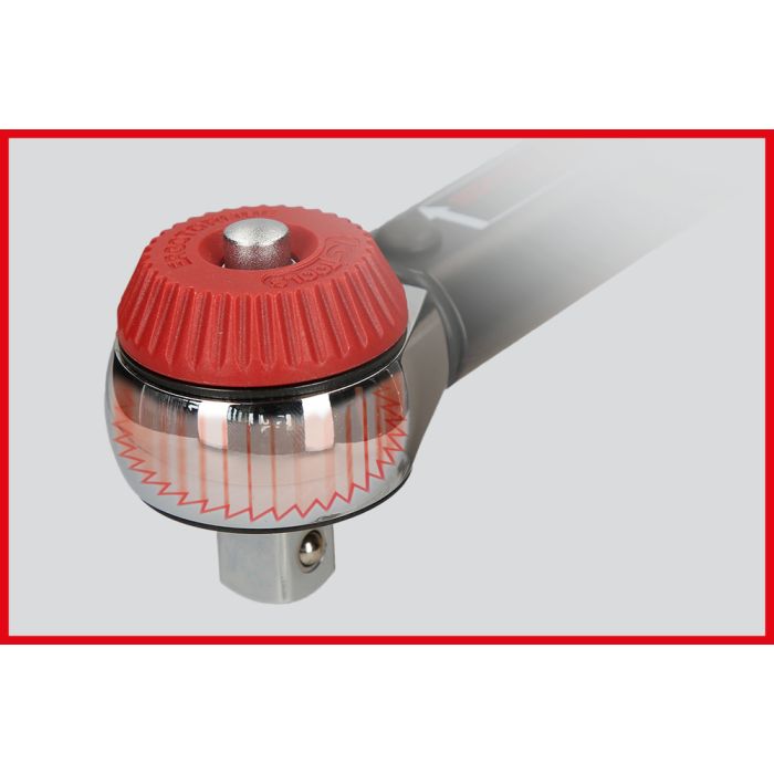 Clé dynamométrique ERGOTORQUE précision® 1/2'', 80-420 Nm