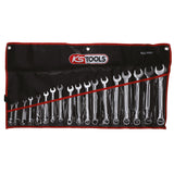 Trousse de 18 clés mixtes métriques, 6 à 24 mm