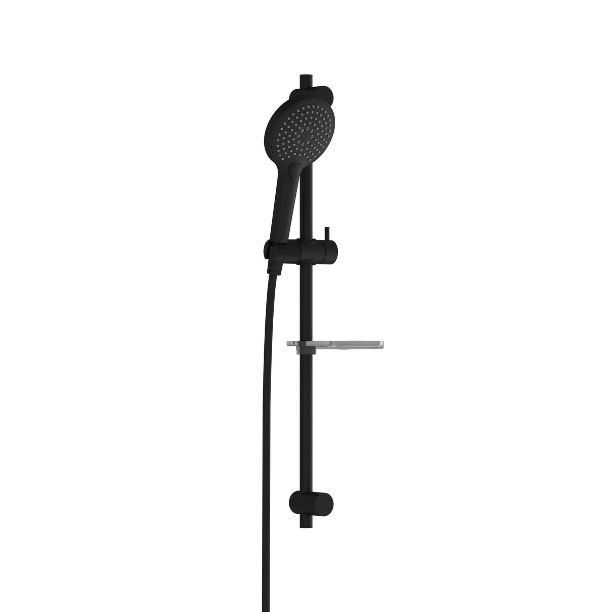 VitrA Bliss set de douche noir mat (douchette, flexible et barre)