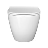 VitrA Pack WC Mia Round suspendu sans bride abattant Slim à fermeture douce 7510B003-6319