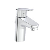 Mitigeur de lavabo Grohe, robinet salle de bain chromé, design moderne argenté
