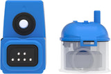 Pompe de relevage Sanicondens Clim Mini S de SFA, machine compacte pour évacuation de condensats, avec tuyaux et composants visibles.