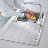 GROHE Mitigeur de cuisine taille L mousseur extractible Minta