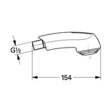 GROHE Douchette Zebra 46312IE0