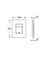 GROHE Plaque de commande Skate Cosmopolitan