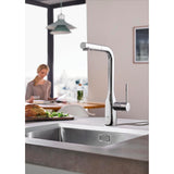 GROHE Mitigeur de cuisine avec douchette taille L Grohe Essence 30270000