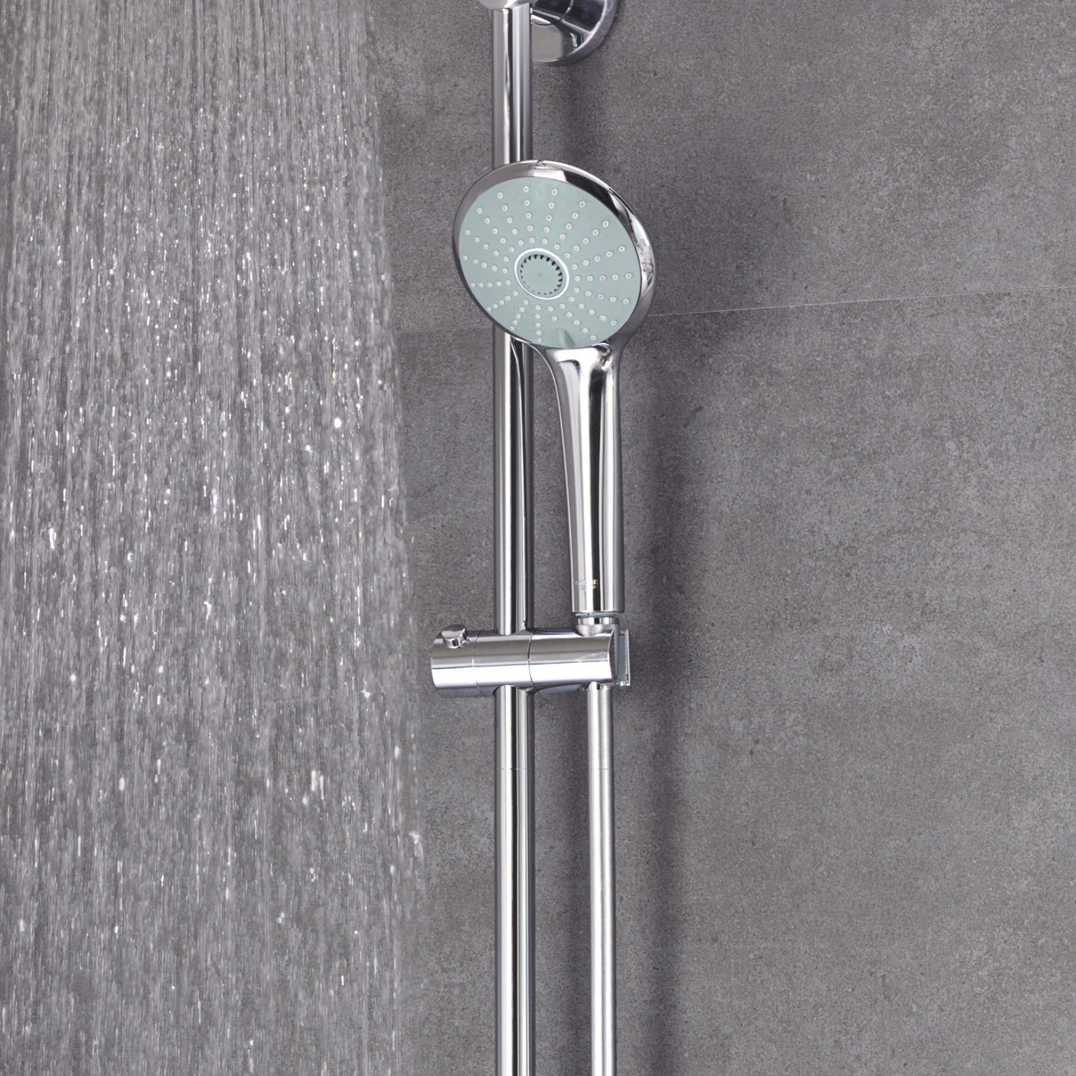 GROHE Colonne de douche 3 jets avec mitigeur thermostatique bain-douche Euphoria System 260 27475001
