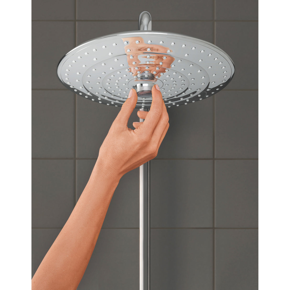 GROHE Colonne de douche 3 jets avec mitigeur thermostatique bain-douche Euphoria System 260 27475001
