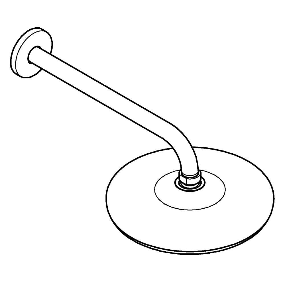GROHE Douche de tête 1 jet et bras 286mm Tempesta 210