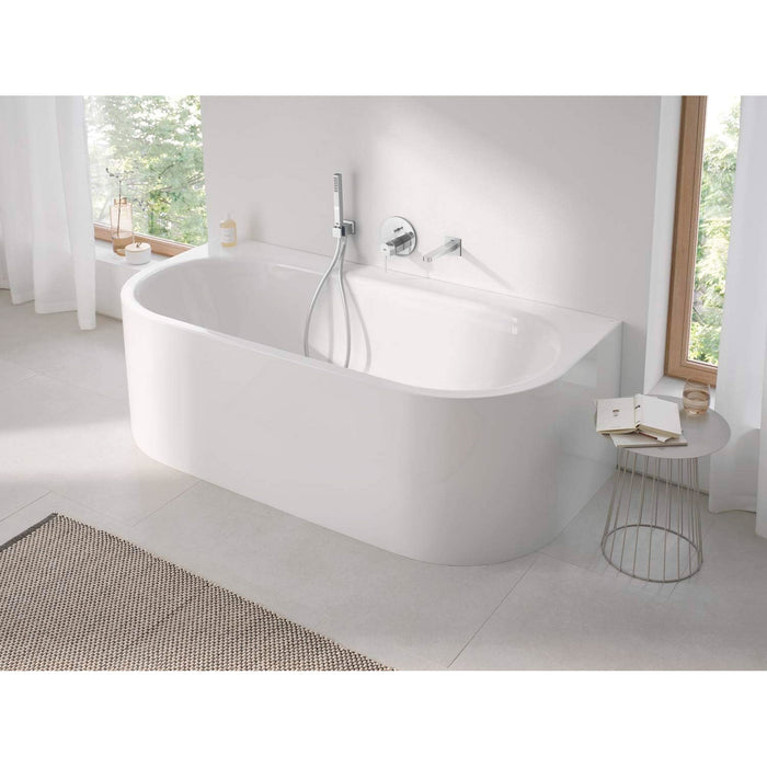 GROHE Euphoria Cube Stick avec pommeau de douche 1 jet, support mural et flexible SilverFlex 1.25m 26405000