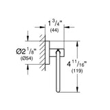 GROHE Dérouleur de papier Essentials 40689001