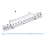 GROHE Mitigeur de douche thermostatique chrome Grohtherm 800 34561000