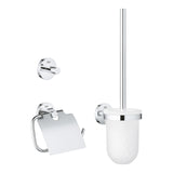 GROHE Set d’accessoires 3 en 1 chrome Essentials 40407001