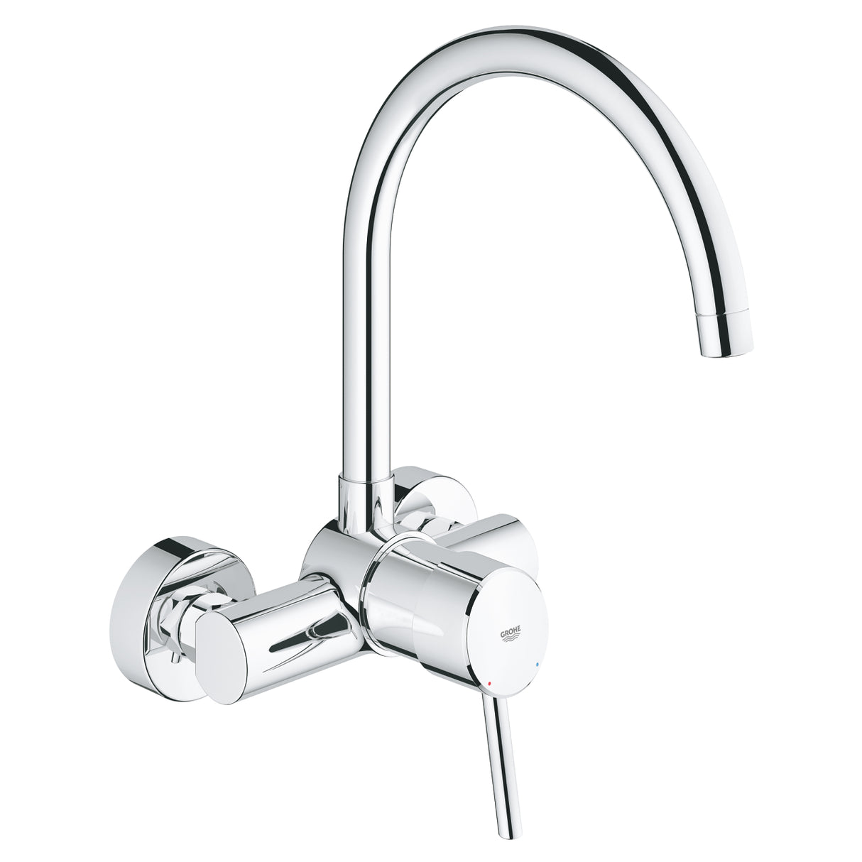GROHE Mitigeur de cuisine monocommande chromé Concetto 32667001