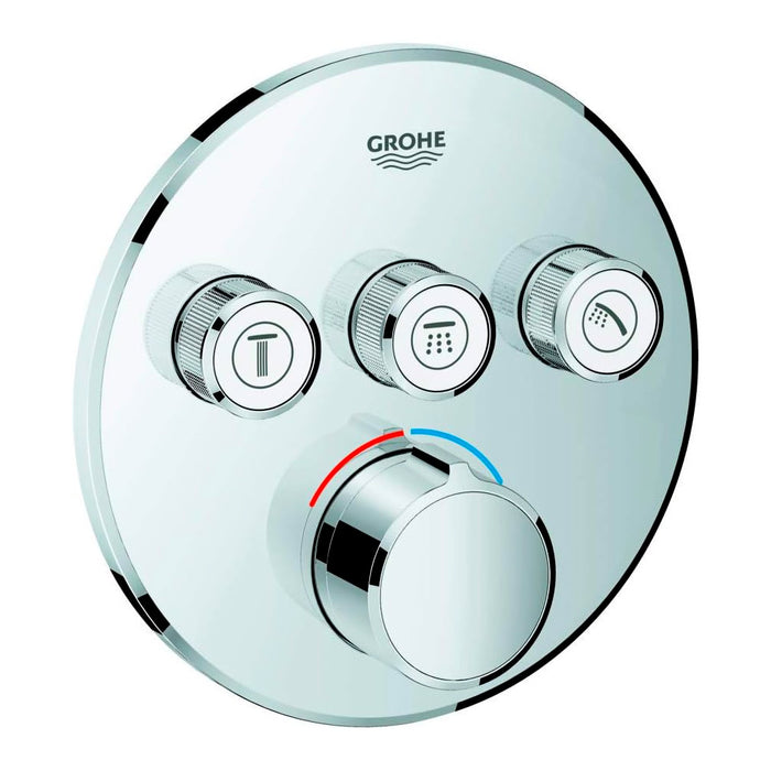 GROHE Set de douche encastré Smartcontrol Chromé 34709000