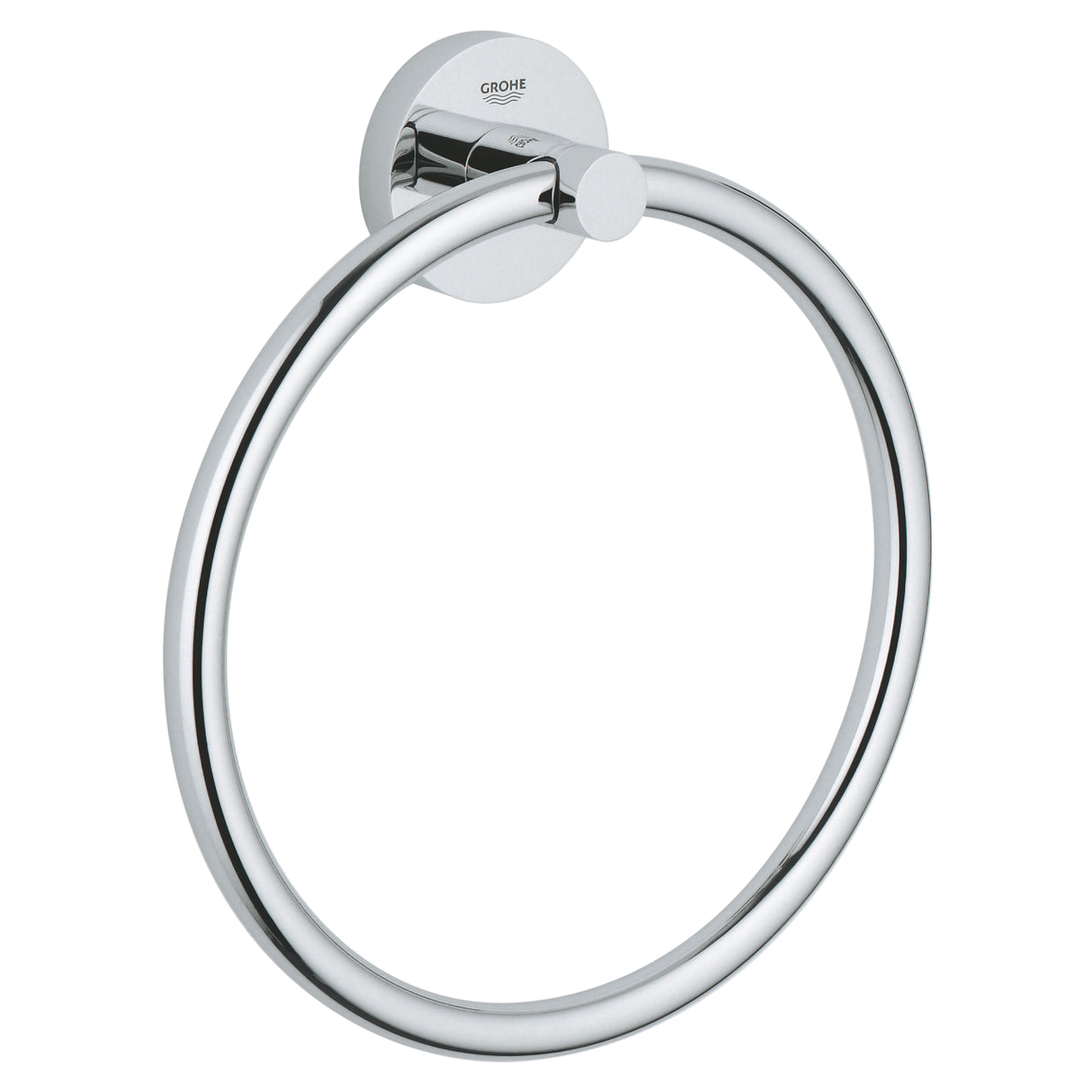 GROHE Porte-serviette anneau chrome Essentials 40365001