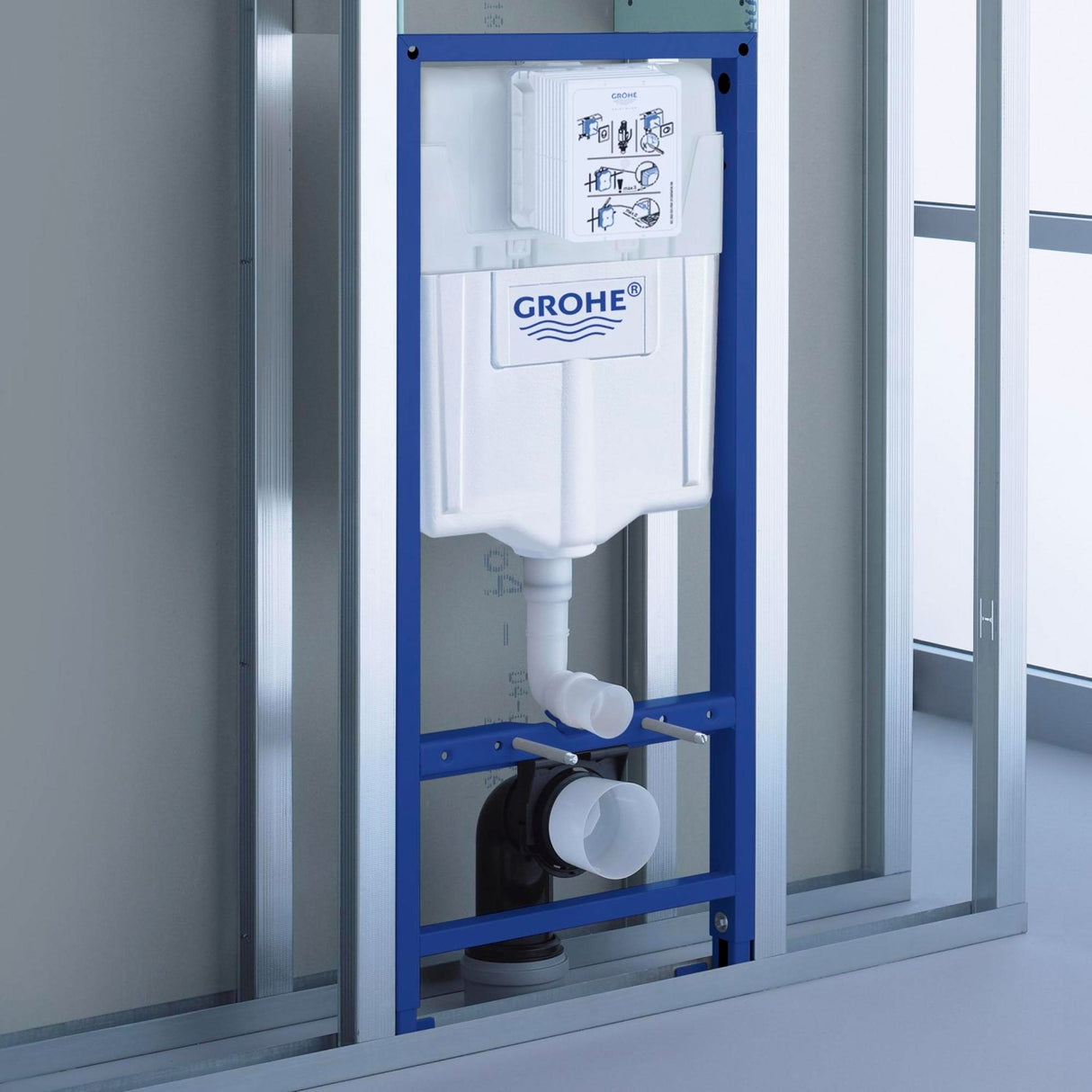 GROHE Bâti support pour WC suspendue H1,13m Rapid SL 38528001
