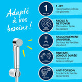 GROHE Set de douche 1 jet Vitalio Trigger Spray 30 26175001