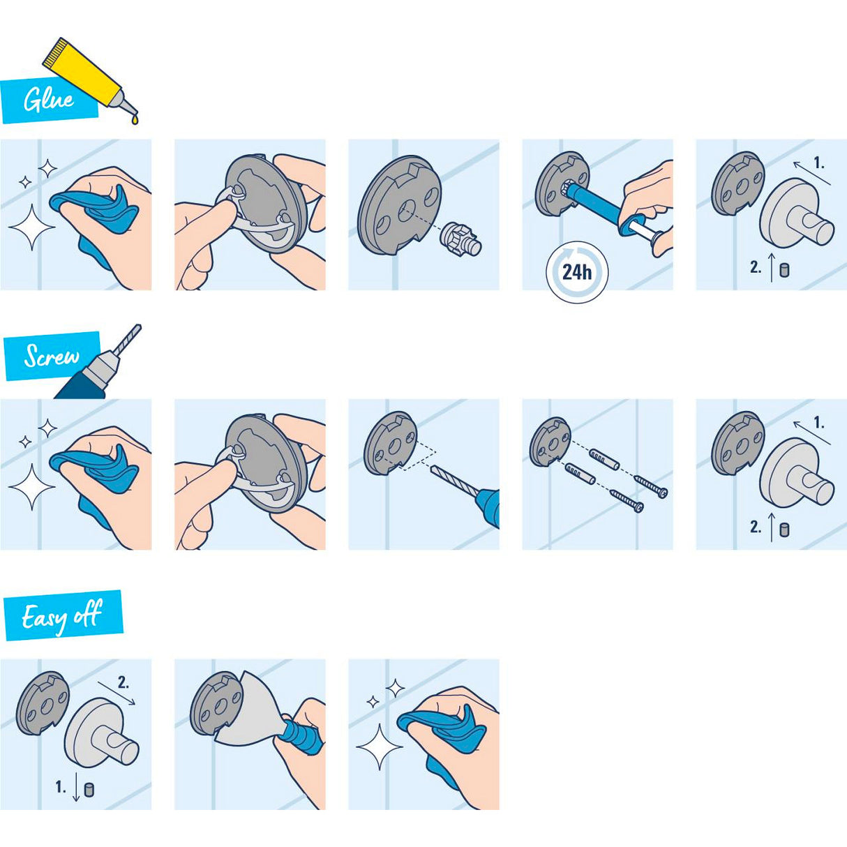 GROHE Dérouleur de papier mural Start Cube