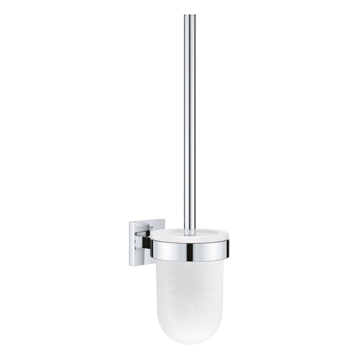 GROHE QuickFix - Start Cube - Set d'accessoires 3 en 1 pour WC - Finition Chromée 41123000 (à visser ou à coller)