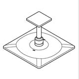 GROHE Douche de tête 2 jets et bras 142mm Rainshower SmartActive 310 Cube