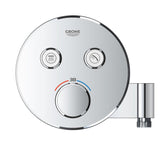 GROHE Façade de mitigeur thermostatique encastré Grohtherm SmartControl  2 sorties