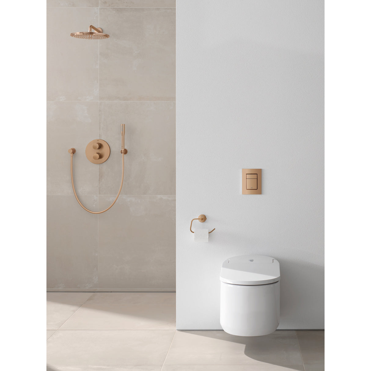 GROHE Dérouleur de papier mural Essentials Cool Sunrise