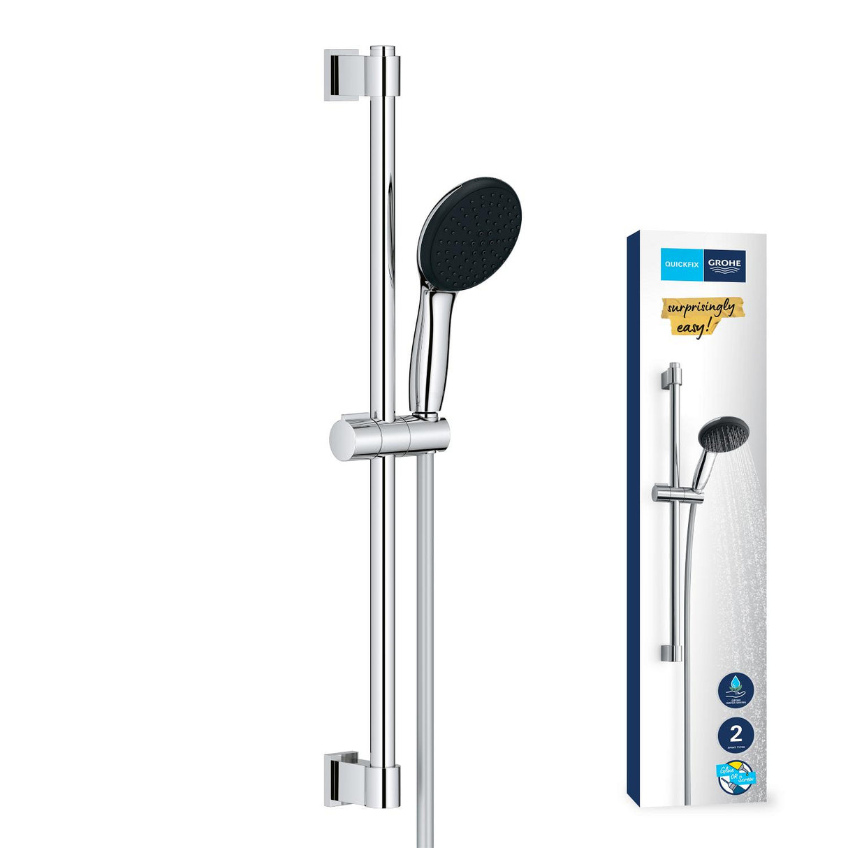GROHE Ensemble de douche 2jets avec barre Vitalio Start 110 27948001