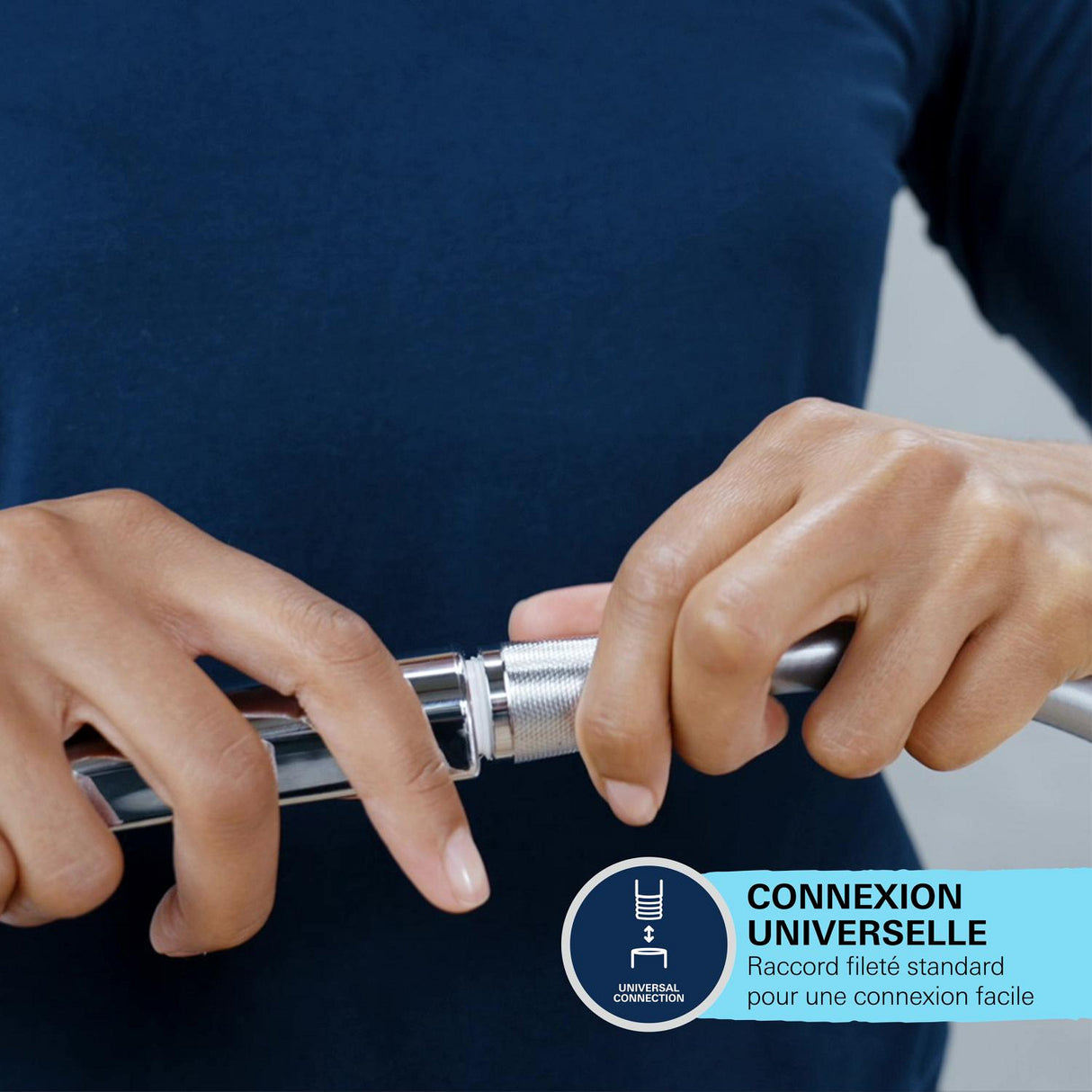 GROHE Ensemble de douche 2jets avec barre Vitalio Start 110 27948001