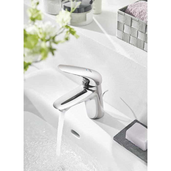 GROHE Mitigeur monocommande Lavabo Taille S Wave Chromé 23582001