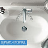 GROHE Mitigeur de lavabo monocommande taille M chrome Essence 23798001