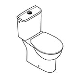 GROHE Ensemble WC à poser Alpine white Bau Ceramic 39496000