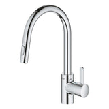 GROHE Mitigeur de cuisine monocommande chrome Eurosmart Cosmopolitan 31481001