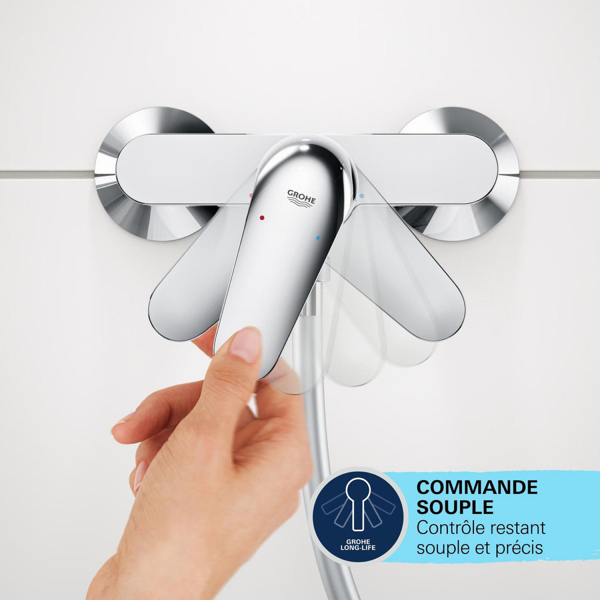 GROHE Mitigeur de douche Start Edge 24197001