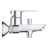 GROHE Mitigeur de bain-douche monocommande chrome Start Edge 24198001